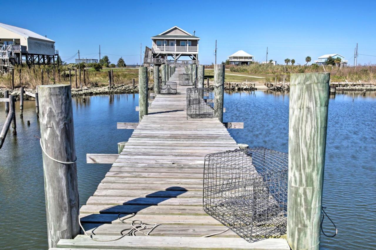 Waterfront New Orleans Home With Private Dock And Pier Eksteriør billede